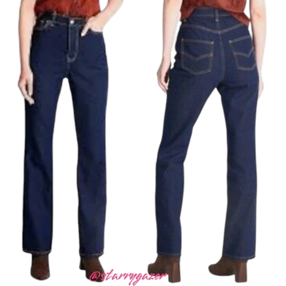 Future Collective Flare Jeans Dark Wash - Picture 1 of 8